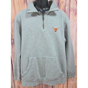 Texas Longhorns Antigua Mens Gray Sweatshirt Large